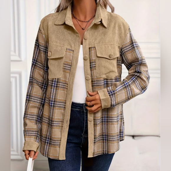 Plaid button down shirt - Picture 3 of 4